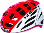 Suomy helm Gunwind HV (wit/rood)