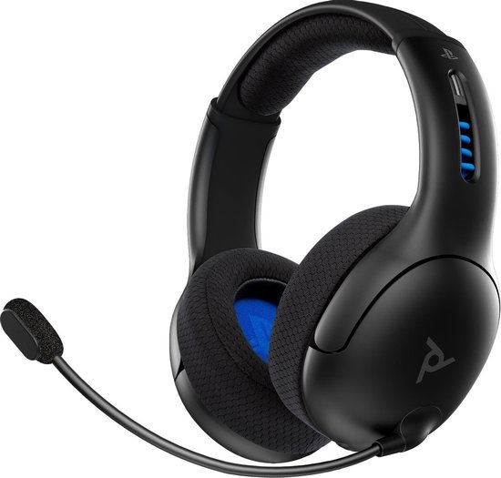 PDP LVL50 - Gaming Headset - Draadloos - PS4 & PS5 - Official Licensed - Zwart - PDP