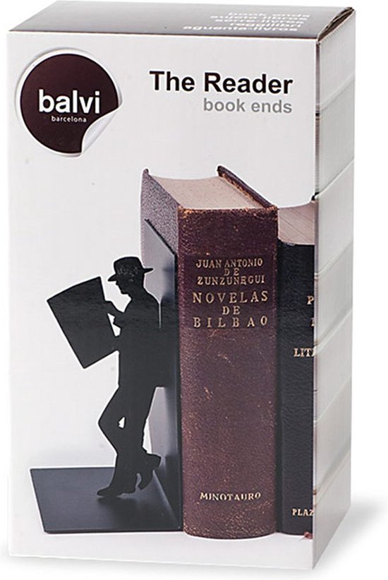 Balvi boekensteun man The reader