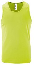 SOLS Heren Sportieve Performance Tank Top (Appelgroen)