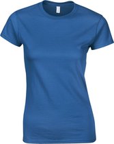 Gildan Dames Zachte Stijl Korte Mouw T-Shirt (Koninklijk)
