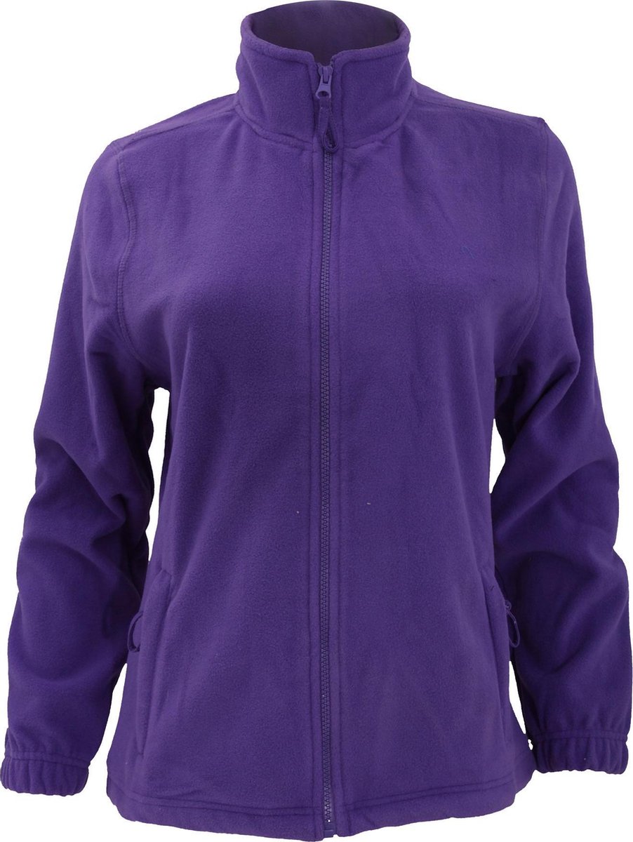 SOLS Dames/dames North Full Zip Fleece Jacket Donkerpaars