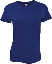 SOLS Dames/dames Imperial Heavy Short Sleeve T-Shirt (Franse marine)