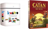 Spellenbundel - Kaartspel - 2 stuks - Kwatro & Catan: Het Duel Kaartspel