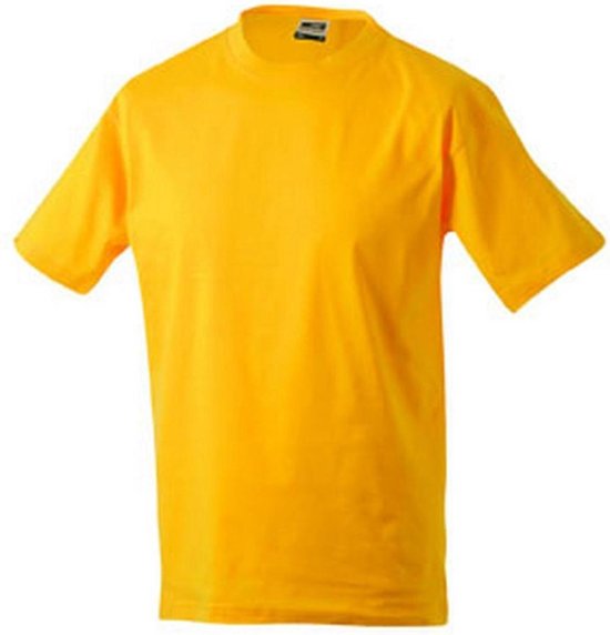 James and Nicholson Enfants/ Enfants Basic Tee (Jaune d'or)