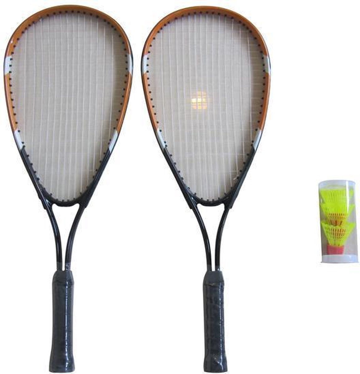 Franklin Sports Crossminton Set - 2 Player Speed Badminton Rackets & Birdies For Backyard Fun