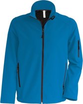 Kariban Heren Soft Shell-jasje (Aqua)