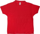 SOLS Kinder Unisex Imperial Zware Katoenen Korte Mouwen T-Shirt (Rood)