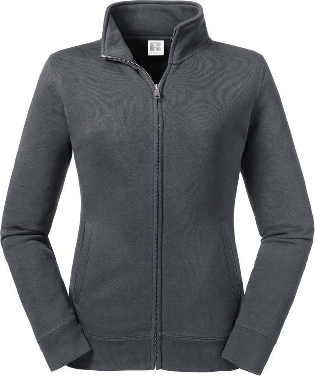 Russell Ladies´ Authentic Sweat Jacket Convoy Grijs