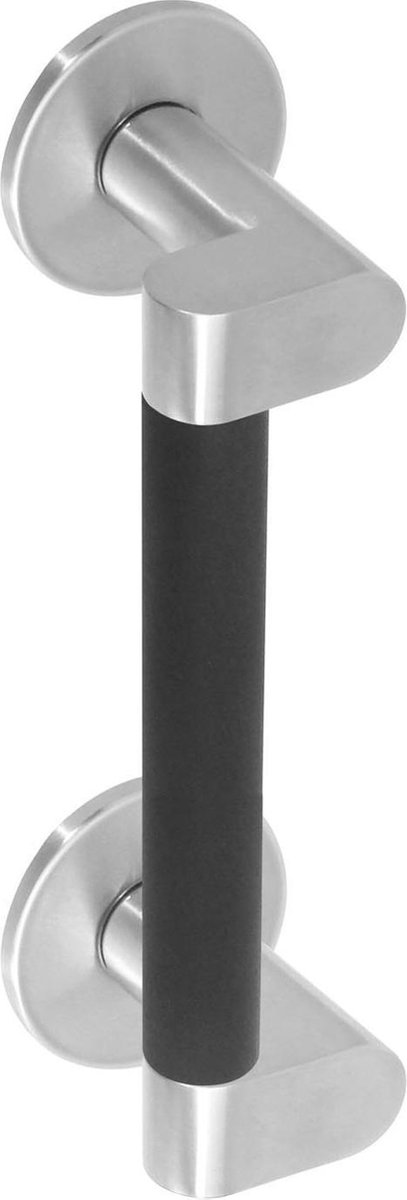 Intersteel Deurgreep Erik Munnikhof Dock Black 200 mm rvs geborsteld
