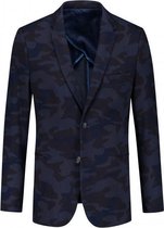 GENTS | Colbert Heren camo blauw 0093 Maat 52