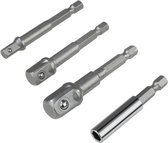 Westfalia Boorhouders voor dopsleutels Set 4 stuks