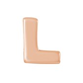 More Initials Hanger - Letter L - Rosékleurig