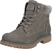 Tom Tailor veterlaarsjes Grijs Gemêleerd-38
