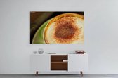 Schilderij - Cup of cappuccino — 90x60 cm