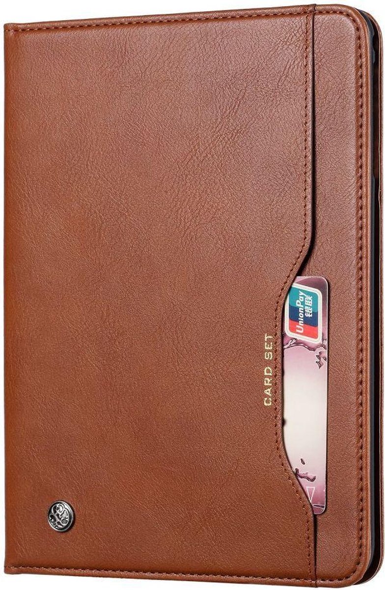 Portemonnee Tri-Fold Hoes Geschikt voor Apple iPad 10.2 2019 / 2020 / 2021 Bruin