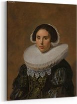 Schilderij - Portret van een vrouw — 70x100 cm