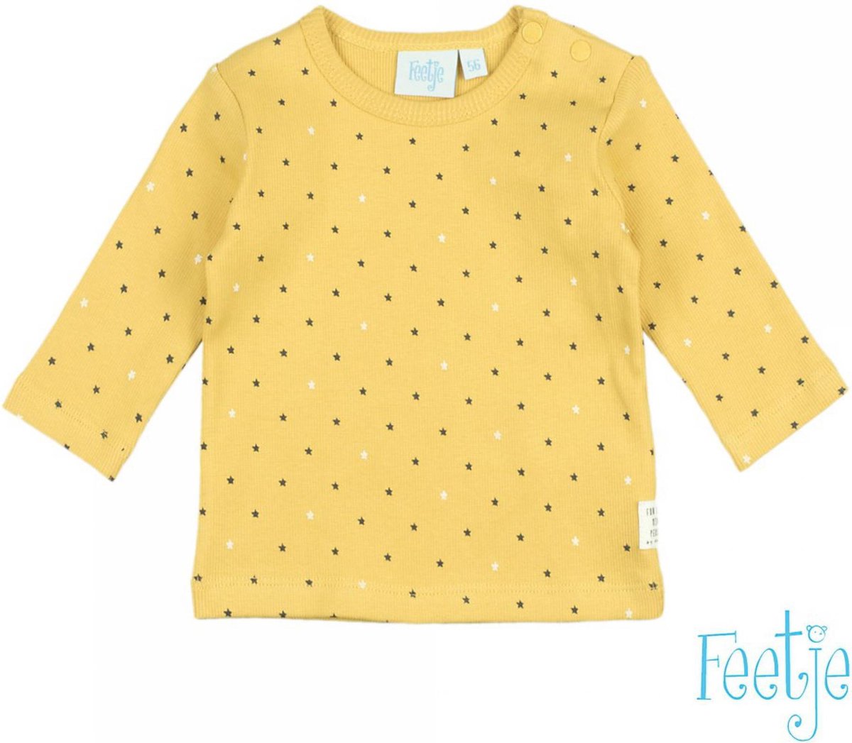 Feetje T-Shirt Stars Geel