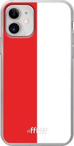iPhone 12 Mini Hoesje Transparant TPU Case - Feyenoord #ffffff
