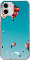 iPhone 12 Mini Hoesje Transparant TPU Case - Air Balloons #ffffff