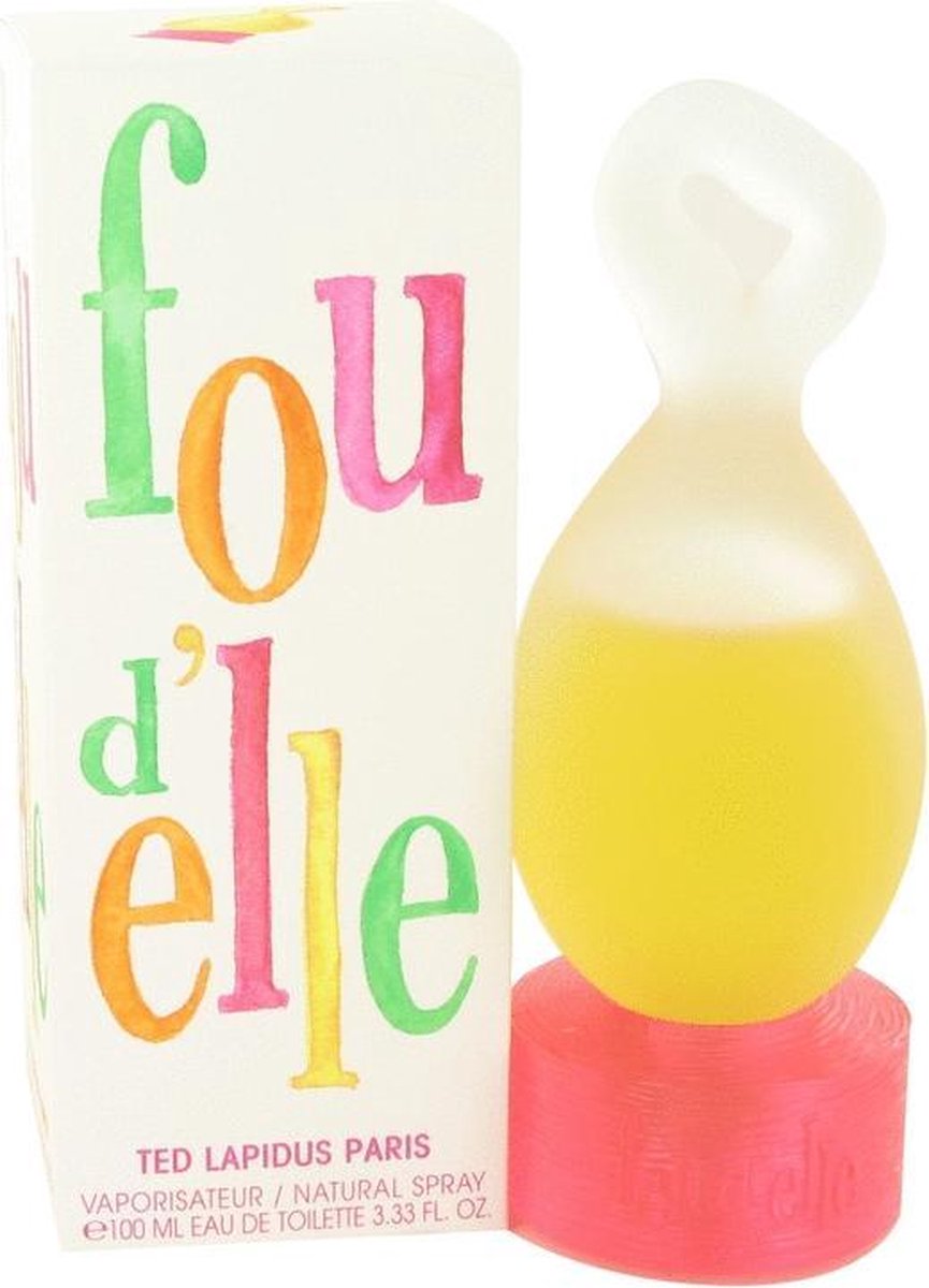 Ted Lapidus Fou Delle 100 ml - Eau De Toilette Spray Damesparfum