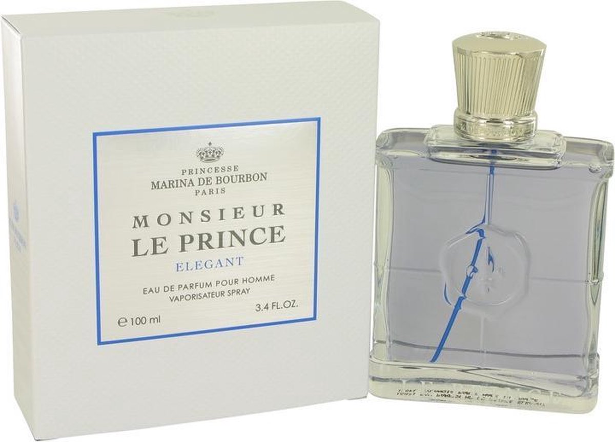 Monsieur Le Prince Elegant by Marina De Bourbon 100 ml - Eau De Parfum Spray