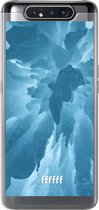Samsung Galaxy A80 Hoesje Transparant TPU Case - Ice Stalactite #ffffff