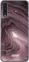 Samsung Galaxy A50s Hoesje Transparant TPU Case - Purple Marble #ffffff
