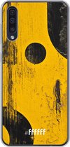 Samsung Galaxy A50s Hoesje Transparant TPU Case - Black And Yellow #ffffff