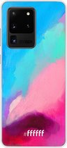 Samsung Galaxy S20 Ultra Hoesje Transparant TPU Case - Abstract Hues #ffffff