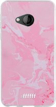 HTC U Play Hoesje Transparant TPU Case - Pink Sync #ffffff
