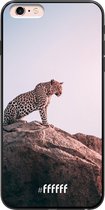 iPhone 6s Plus Hoesje TPU Case - Leopard #ffffff