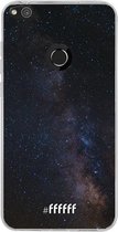 Huawei P8 Lite (2017) Hoesje Transparant TPU Case - Dark Space #ffffff
