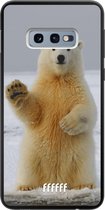 Samsung Galaxy S10e Hoesje TPU Case - Polar Bear #ffffff