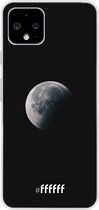 Google Pixel 4 Hoesje Transparant TPU Case - Moon Night #ffffff