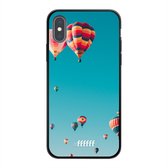 iPhone Xs Hoesje TPU Case - Air Balloons #ffffff