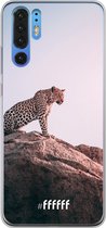 Huawei P30 Pro Hoesje Transparant TPU Case - Leopard #ffffff