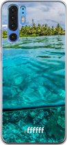 Huawei P30 Pro Hoesje Transparant TPU Case - Beautiful Maldives #ffffff