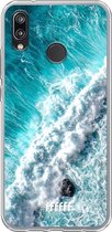 Huawei P20 Lite (2018) Hoesje Transparant TPU Case - Perfect to Surf #ffffff