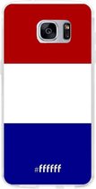 Samsung Galaxy S7 Hoesje Transparant TPU Case - Nederlandse vlag #ffffff