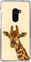 Xiaomi Mi Mix 2 Hoesje Transparant TPU Case - Giraffe #ffffff