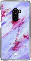 Xiaomi Mi Mix 2 Hoesje Transparant TPU Case - Abstract Pinks #ffffff