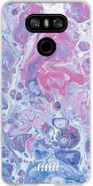 LG G6 Hoesje Transparant TPU Case - Liquid Amethyst #ffffff