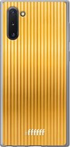 Samsung Galaxy Note 10 Hoesje Transparant TPU Case - Bold Gold #ffffff