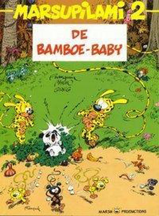 Cover van het boek 'Marsupilami / 02. De Bamboe Baby' van  Greg