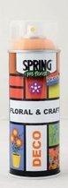 Bloemen en Hobby Sprayverf Oranje Mat 400 ml (1 bus)