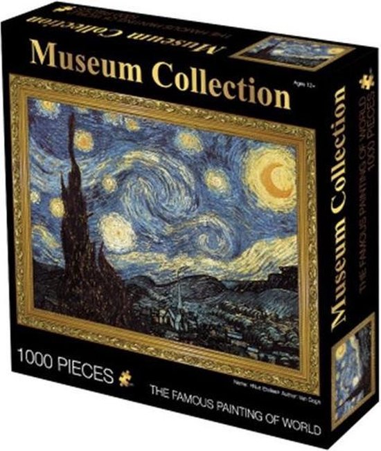 Puzzel 1000 stukjes van gogh museum collectie Starry night sterrennacht |  bol.com