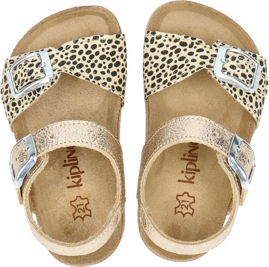 Kipling Nula 1 meisjes sandaal - Goud - Maat 25 | bol.com