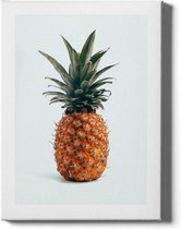 Walljar - Pineapple - Muurdecoratie - Poster met lijst