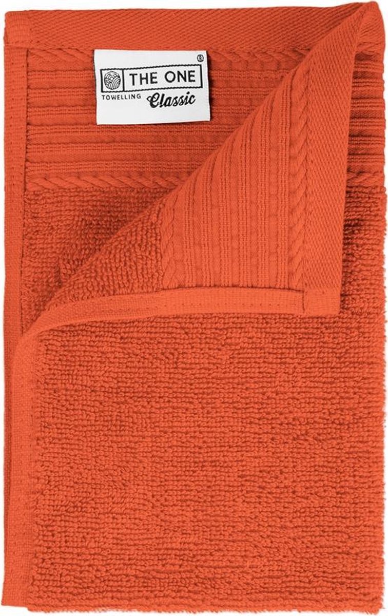 The One Towelling Gastendoek 30 x 50 cm Terra